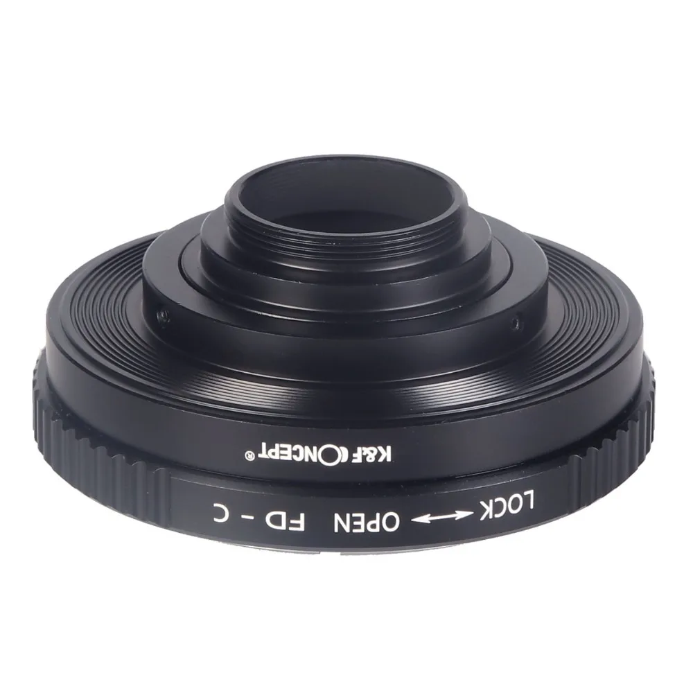 K& F кольцо-адаптер для объективов Canon FD на C адаптер для крепления камеры