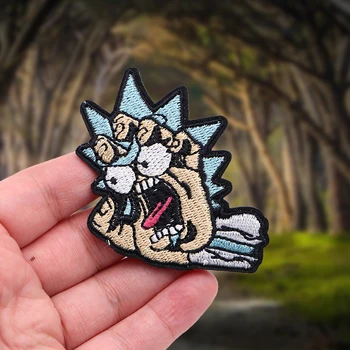 

200pcs/lot Funny Animation Theme Characters Parches Embroidered Iron on Patches for Clothing Clothes Stickers Appliques SC4046