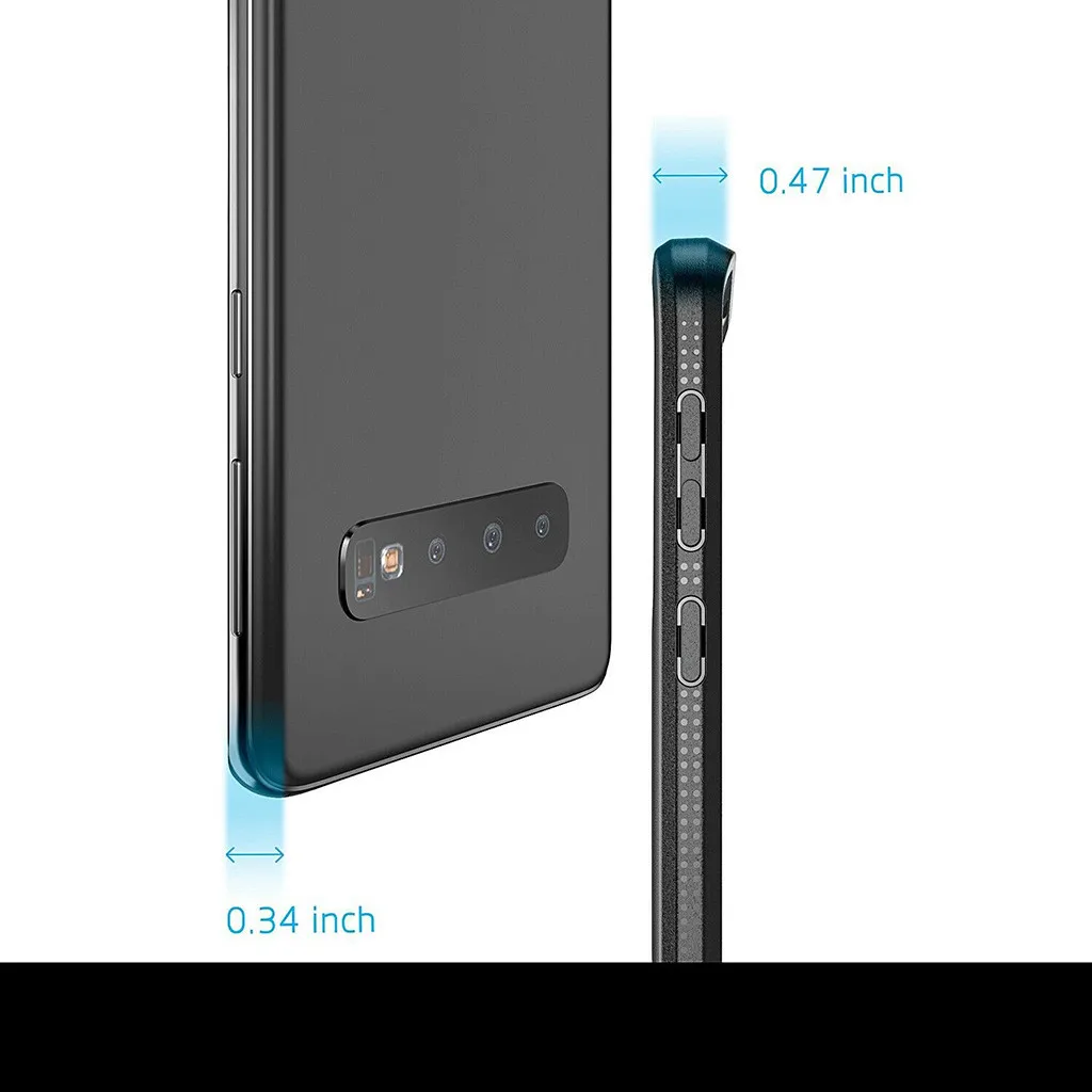 Carprie чехол для телефона s для samsung Galaxy S10/S10+ Прозрачный ударопрочный чехол для всего тела 6,1/6,4 дюйма 19Mar08