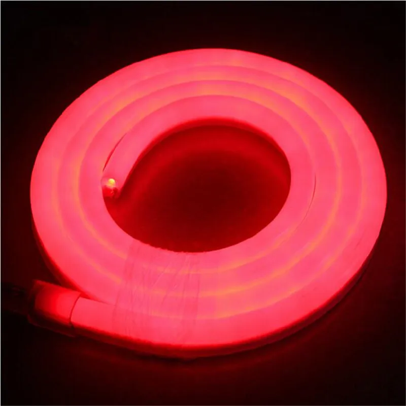 RGB светодиодный гибкий неоновый светильник 80led/m AC110V 220V 240V LED Flex Tube Light Color Red Green Blue CE