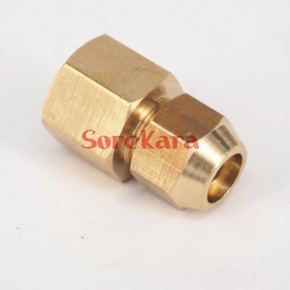 Flare Tube Od 8mm X M12x1 25mm Female Brass Flare Male Connector Tube Pneumatic Fitting With Short Flare Nut Tube Fitting Pneumatic Tube Fittingsconnector Tube Aliexpress