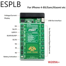 Плата активации зарядки аккумулятора ESPLB для iPhone X, 8 P, 8, 7 P, 7, 6 P, 6 S, 6SP, 5S, 5C, 5, 4/samsung/Xiaomi/Oppo/huawei с быстрой зарядкой