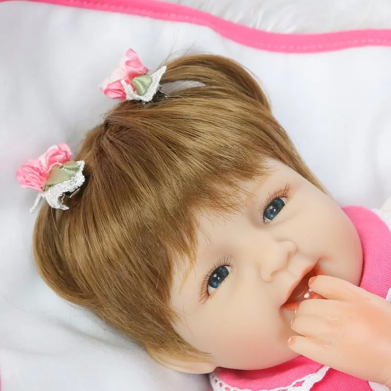 を追求17インチかわいいアメリカ女の子生まれ変わった赤ちゃん人形のための女の子生まれ変わった赤ちゃんリアル赤ちゃんadora人形bonecaベビーアライブパラメニーナス Reborn Baby Doll Girl Rebornsdolls For Girls Aliexpress