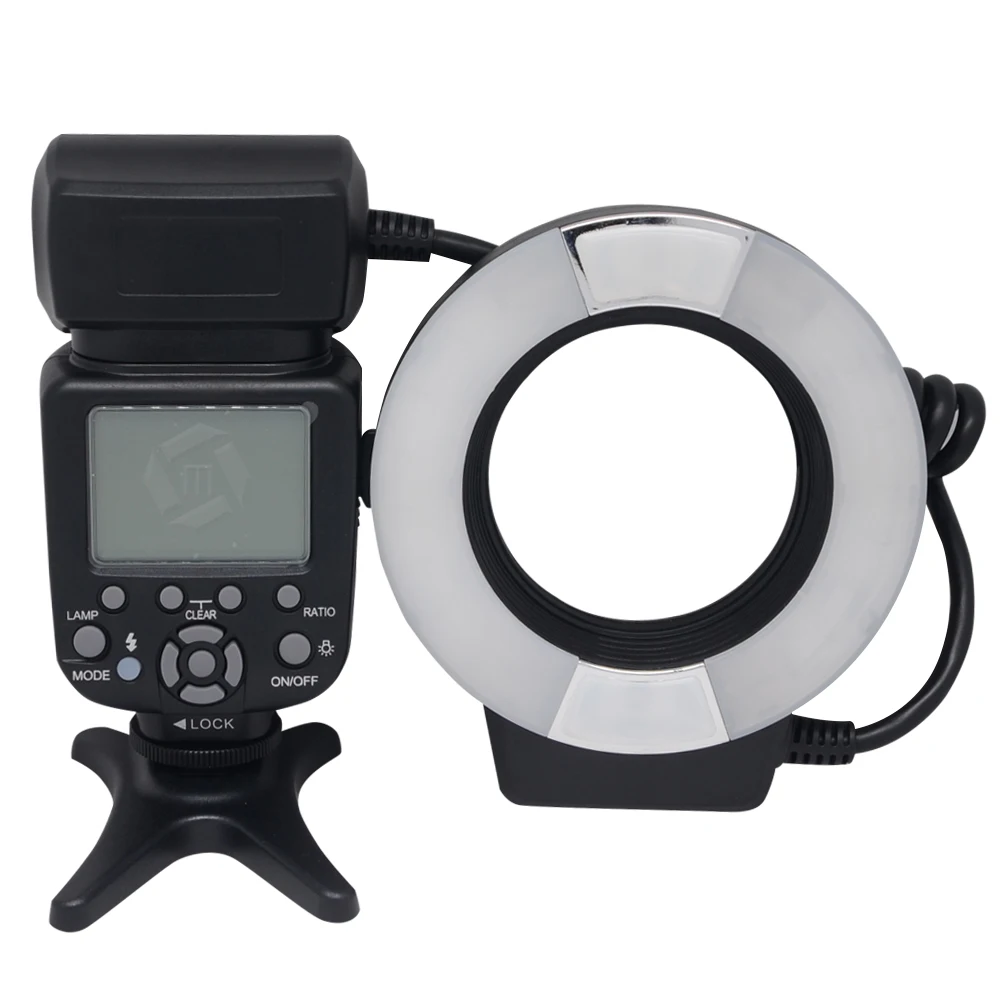 

Mcoplus MCO-14EXT TTL Macro LED Ring Flash Light with AF Assist Lamp for Canon 760D 700D 650D 600D 70D 60D 7D 6D 5D Mark ii iii