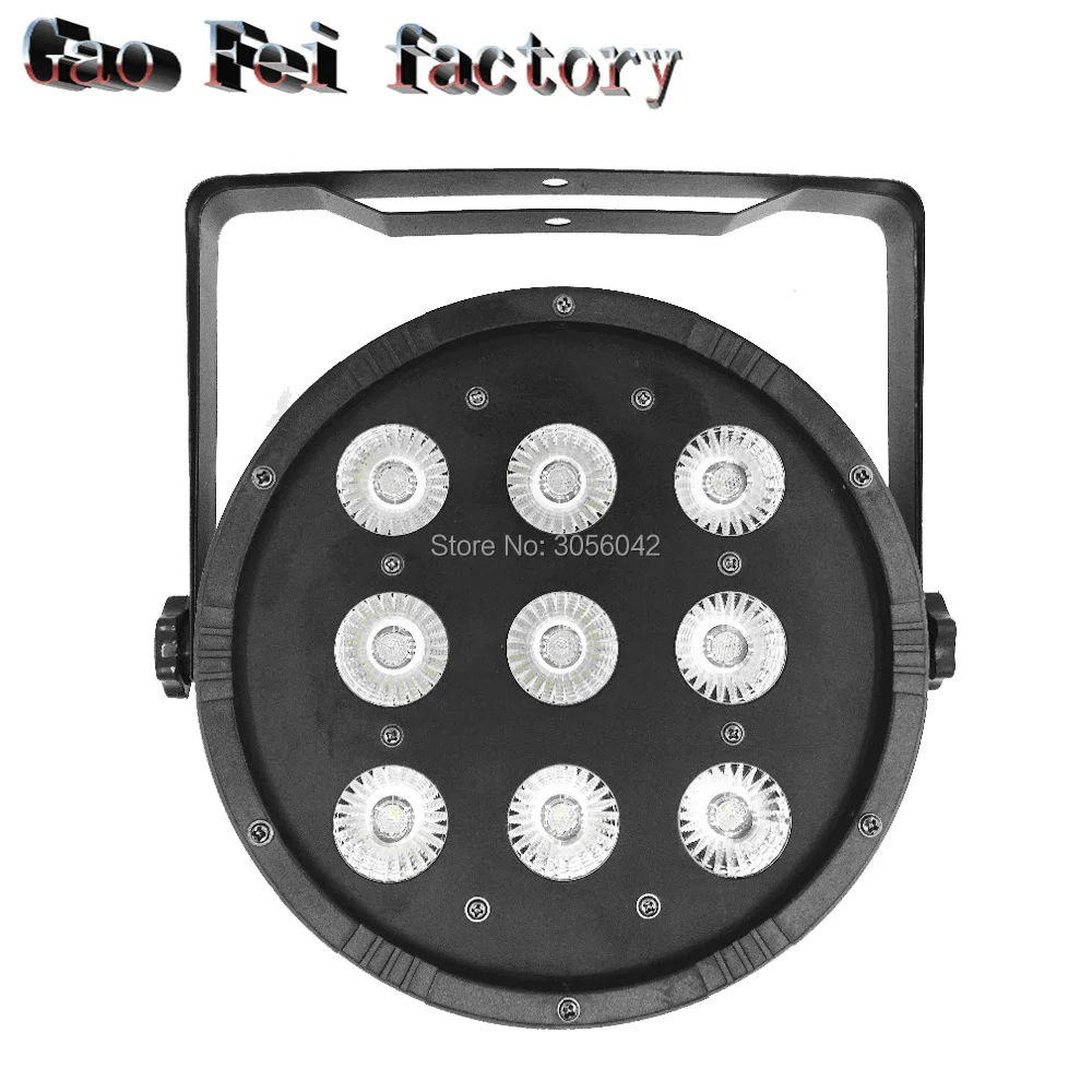 

wash led flat par 9*12w dmx 512 with Professional DJ