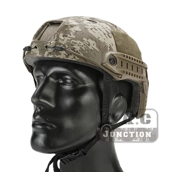 

Emerson Tactical Airsoft Fast Helmet Bump Base Jump BJ Type Combat Lightweight Modular OPS Helmet w/ Side Rail