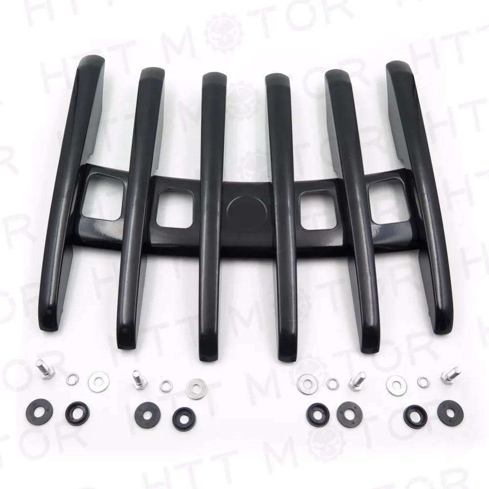 

Aftermarket free shipping Stealth Top Luggage Rail Rack for Harley Touring Tour Paks Street Glide FLHX BLACK
