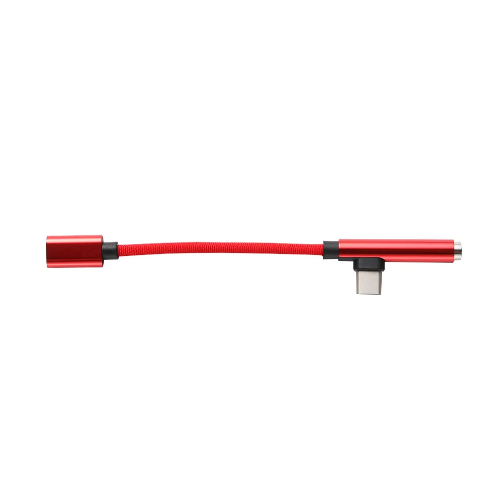 1 шт. портативный AUX быстрый USB C разъем для наушников Type до 3 5 мм адаптер аудио