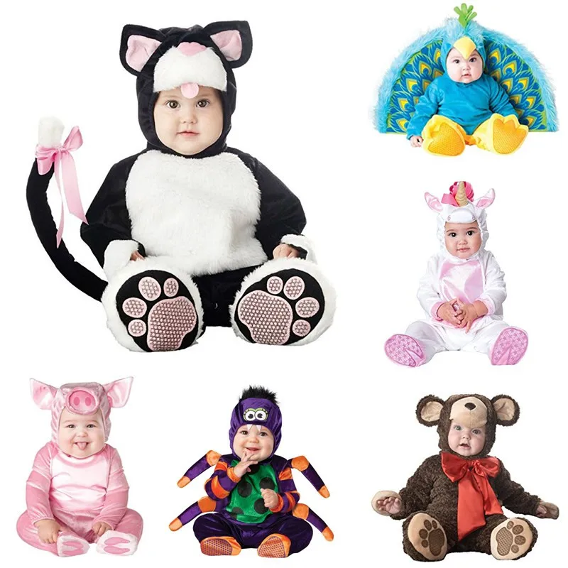 Baby Girls Pink Cute Elephant Animal Carnival Fancy Dress Costume Outfit 6-24m