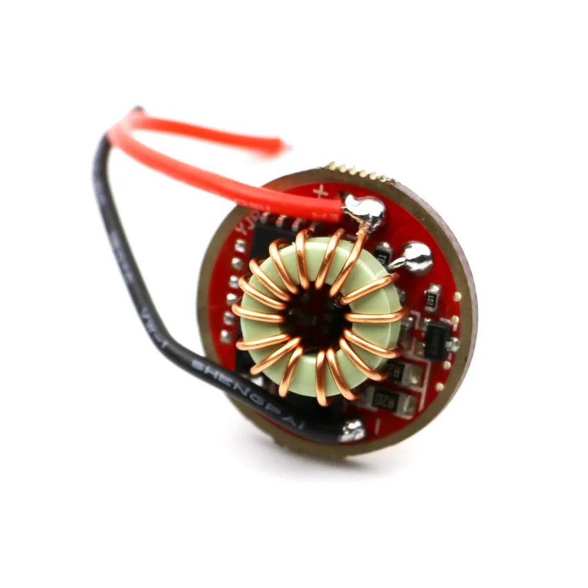 

22mm 5 Modes 5.6V - 9V Wide voltage Driver circuits Board Flashlight Torch DIY Parts for T6 U2 U3 XPL XML2 LED Torch lantern