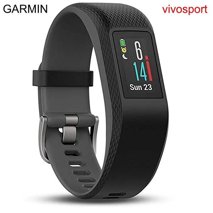Оригинальные GPS часы GARMIN VIVOSPORT пульсометр фитнес трекер сна водонепроницаемые