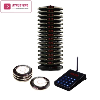 

wireless calling system restaurant restaurant buzzer pager vibrating buzzer paging factory outlet CE FCC FM >3000 m