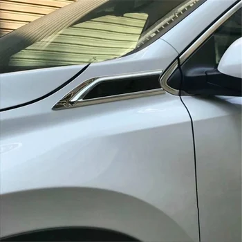 

WELKINRY car auto cover For Honda CR-V CRV 2017 2018 ABS chrome car body head fender side decorative trim