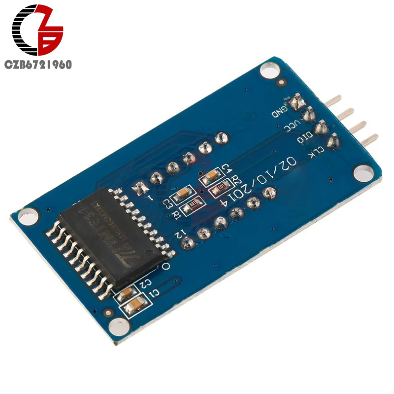 TM1637 4-значный 7-сегментный Дисплей 0,36 дюймовый цифровой Красный светодиодный Дисплей часы трубки модуль TM1637 чип Яркость Управление для Arduino