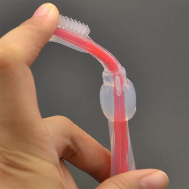Детские мягкие силиконовые учебная зубная щетка детские, для малышей стоматологический Уход за полостью рта электрическая зубная щетка инструмент детская зубная щетка для новорожденных кисть инструмент для младенцев