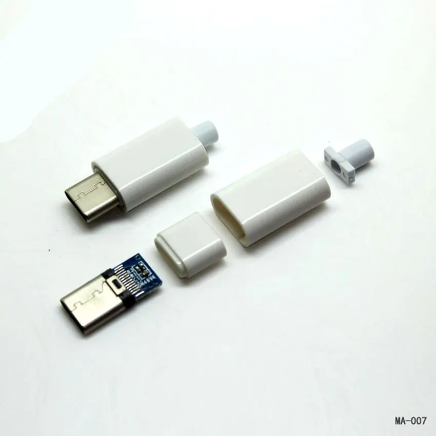 Cltgxdd TYPE C USB разъем Мужской Разъем черный/белый Сварка данных OTG линия интерфейс DIY