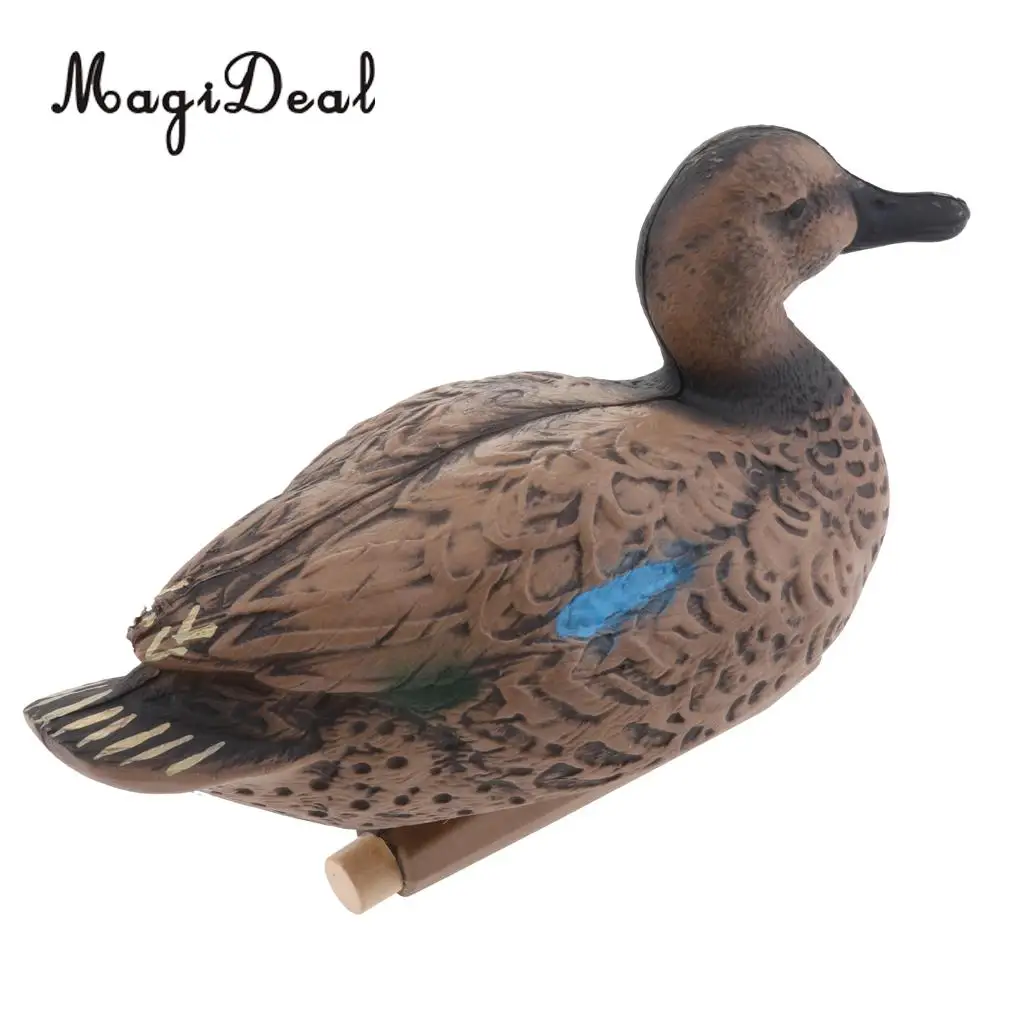 28/29/31/35/37cm Drake Duck Floating Decoy Scarer Weed Pest Control Repeller Ornament for Hunting Shooting Garden Decoration