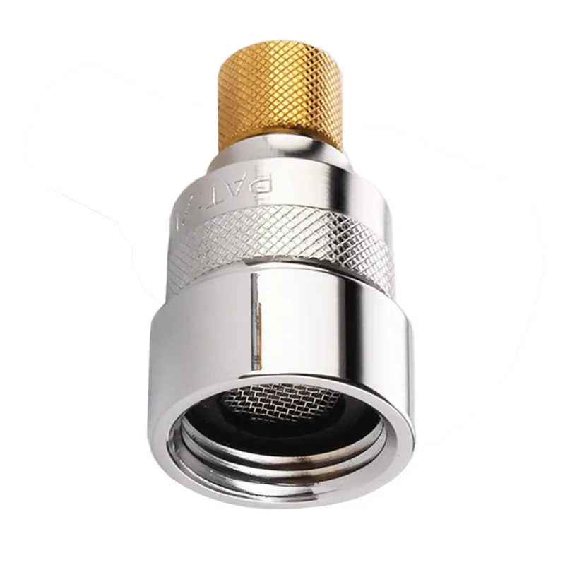 Water Saving Tap Aerator Valve M24*1 Male Thread Adjustable Faucet Nozzle Brass Touch Control Bubbler Kitchen Faucet Accessories