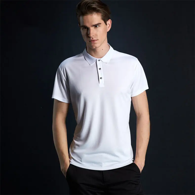 Fast Dry Polo Shirt Men Summer Couple Casual Short Polos Male Fashion Quality Men Women Sport Top Tee 2019 New Fitted Size S-4XL 11