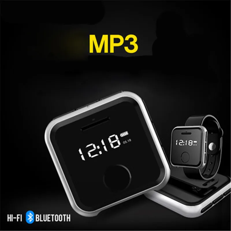 MP4 Walkman, интеллектуальная электронная книга, FM Музыка fm-радио, поддержка TF карты, наручные часы, MP3 мини Bluetooth, милая девушка, спорт, удобно