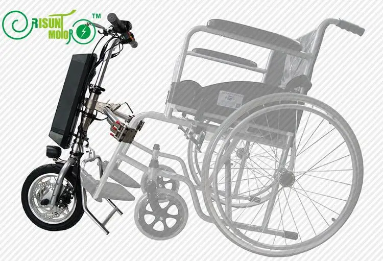 Ue bezcłowy 36V 250W elektryczny ręczny składany wózek inwalidzki załącznik Handbike DIY zestawy do konwersji 36V 9AH akumulator litowo-jonowy Ue bezcłowy 36V 250W elektryczny ręczny składany wózek inwalidzki załącznik Handbike DIY zestawy do konwersji 36V 9AH akumulator litowo-jonowy