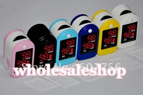 

CE Marked LED fingertip pulse oximeter/oxymeter free Shipping by EMS+100% guaranteed