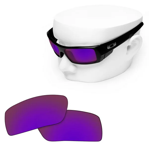 Поляризационные Сменные линзы для солнцезащитных очков-oxley Gascan - Цвет линз: Purple Mirror