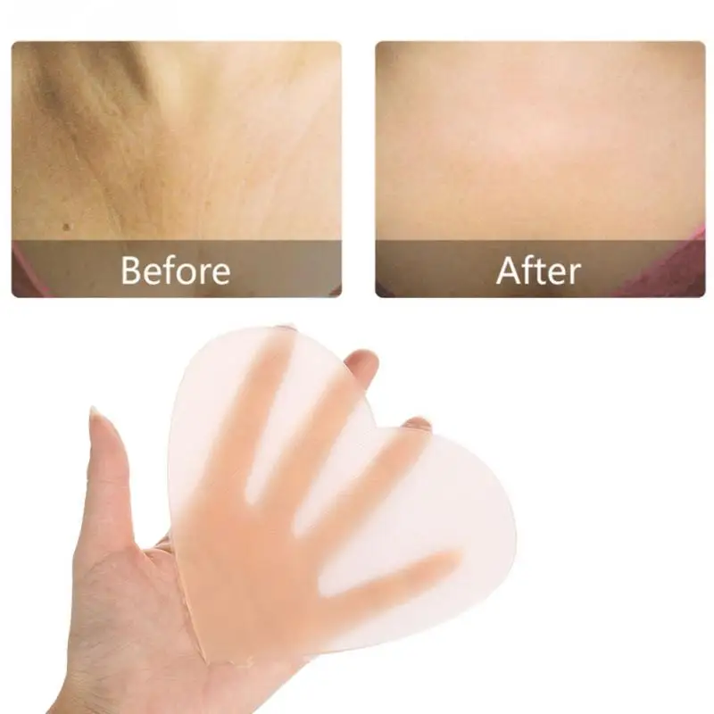 

Reusable Anti Wrinkle Chest Pad Silicone Transparent Removal Patch Face Skin Care Anti Aging Breast Lifting Chest Patch Flesh