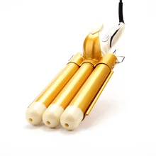 Высококачественные профессиональные щипцы для завивки волос керамические с тремя цилиндрами, для волос, для завивки волос, инструменты для укладки волос