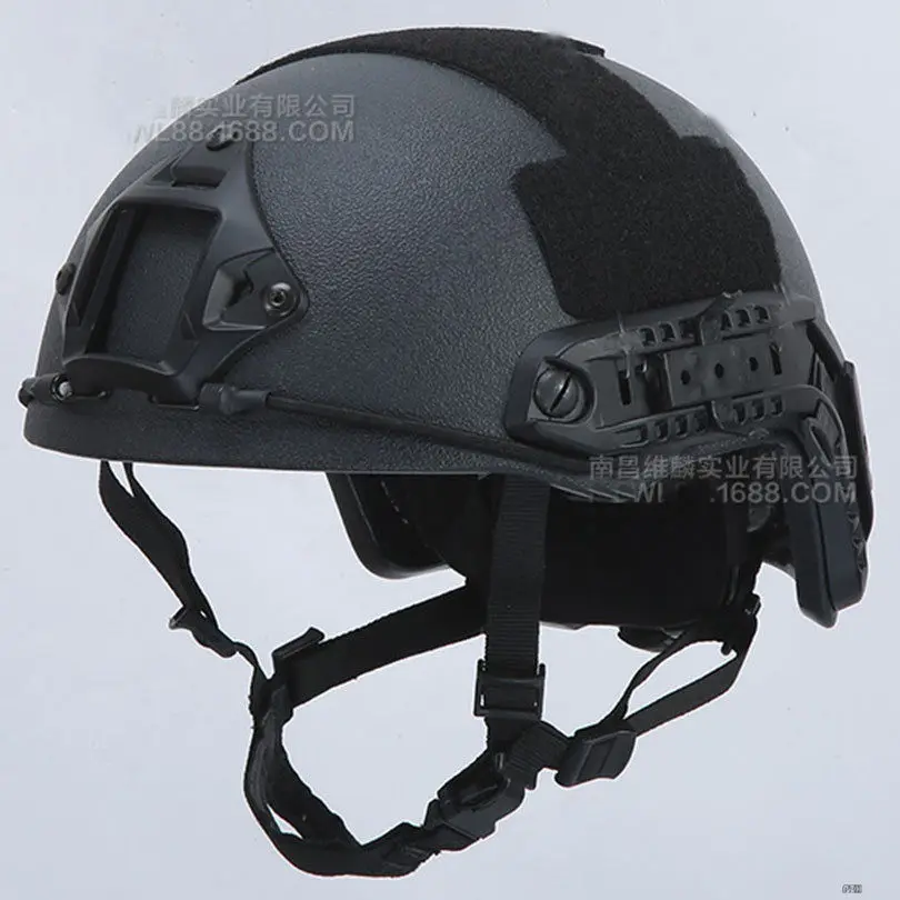 

FAST Tactical Ballistic NIJ IIIA Bulletproof Helmet Aramid Fiber BK XL
