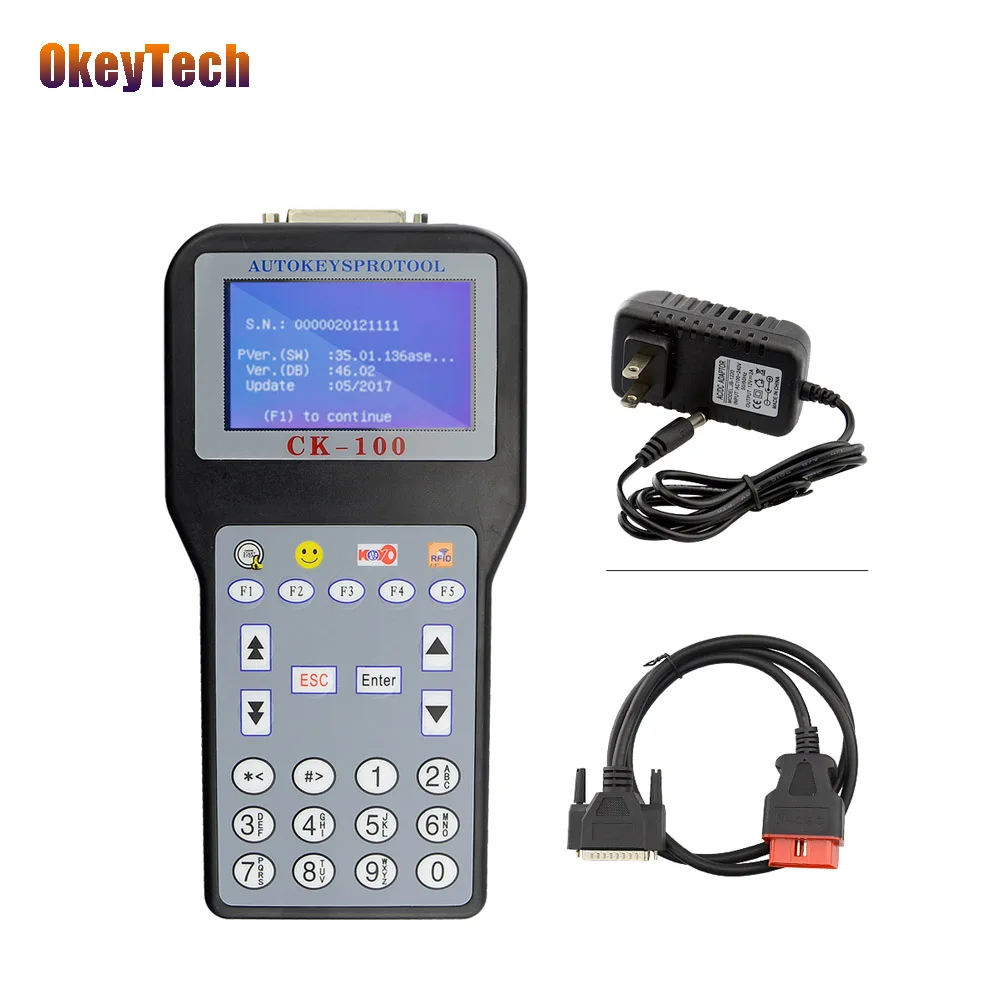 OkeyTech автомобильный ключевой программист CK 100 V99.99 Многоязычная профессиональный