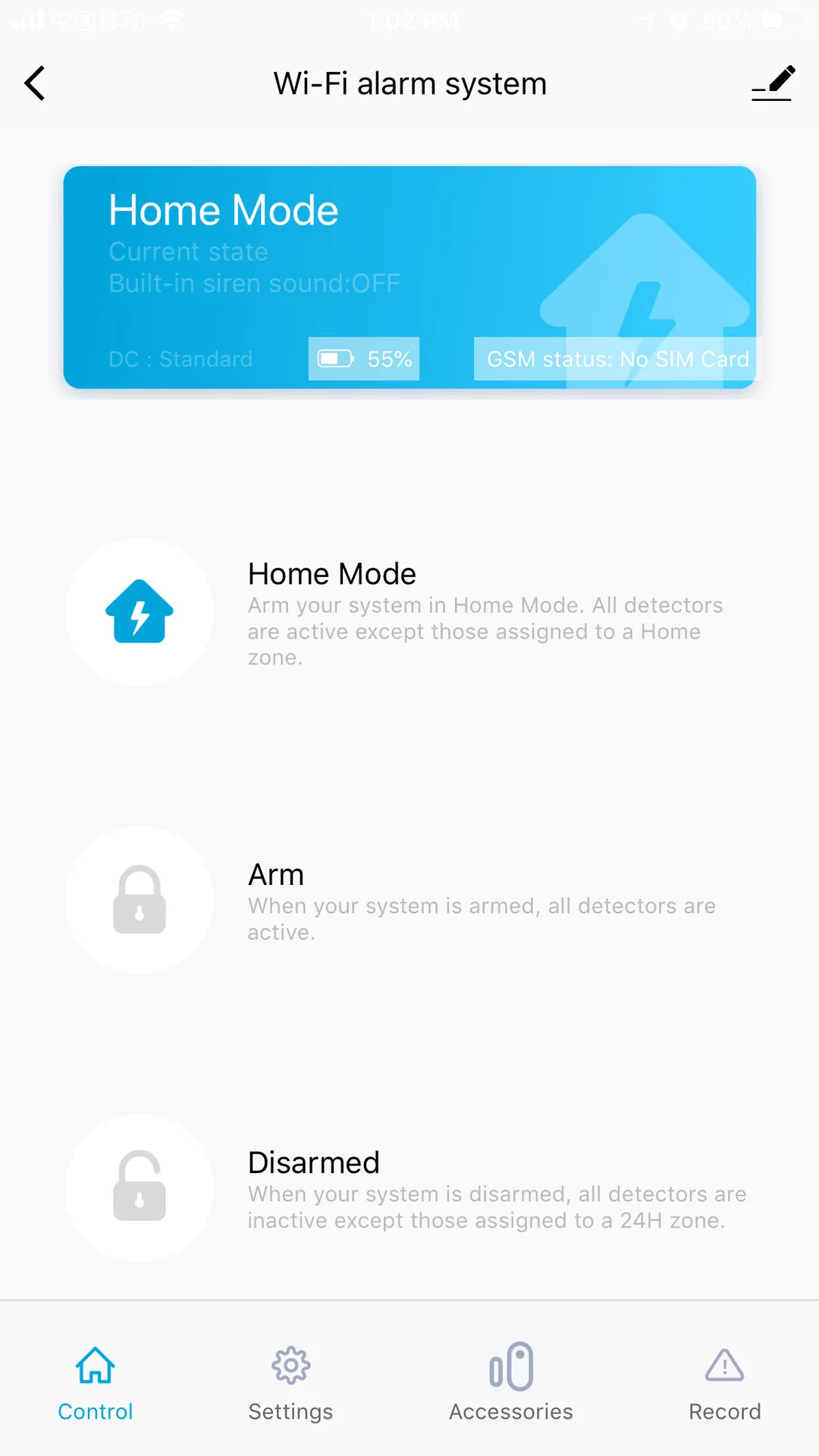 Tuya граффити смарт gsm Смарт wifi сигнализация Беспроводная GSM домашняя сигнализация