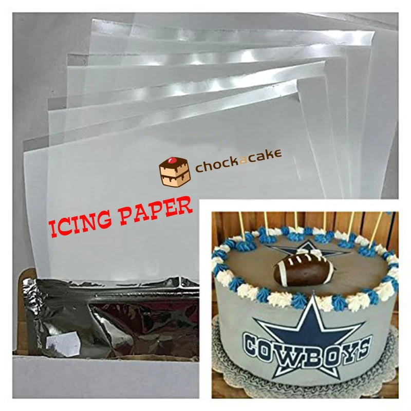 25pcs Sugar Papers Wholesale Frosting Icing Paper For Cake