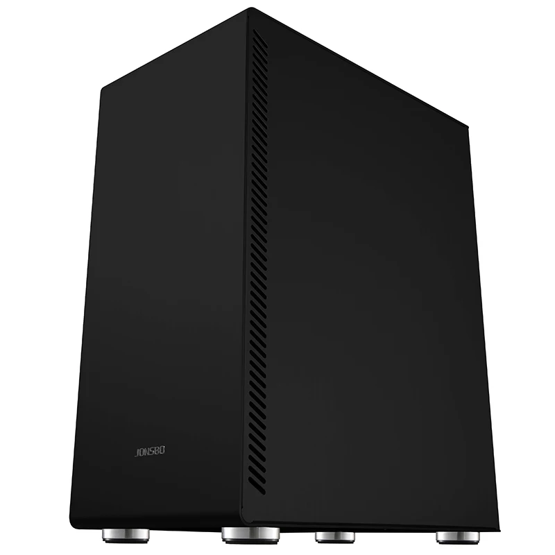 JONSBO U4 ATX чехол для компьютера из закаленного стекла боковые панели atx алюминиевый корпус