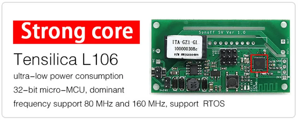 Sonoff SV Safe Voltage WiFi Wireless ONOFF Switch Smart Home DIY Module 5-24V Control AC DC Power work with Alexa Nest Ewelink-1