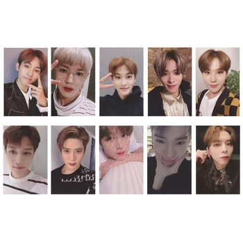 

10Pcs/Set KPOP NCT U 127 2019 Empathy Album Taeyong Mark Self Made Autograph Photocard Paper Cards Poster
