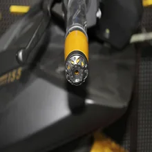 Универсальные 7/" 22 мм CNC ручки для мотоцикла концы вилки Ручка Бар фиксаторы для Руля Мотоцикла конец для Honda Yamaha Suzuki для KTM и bmw
