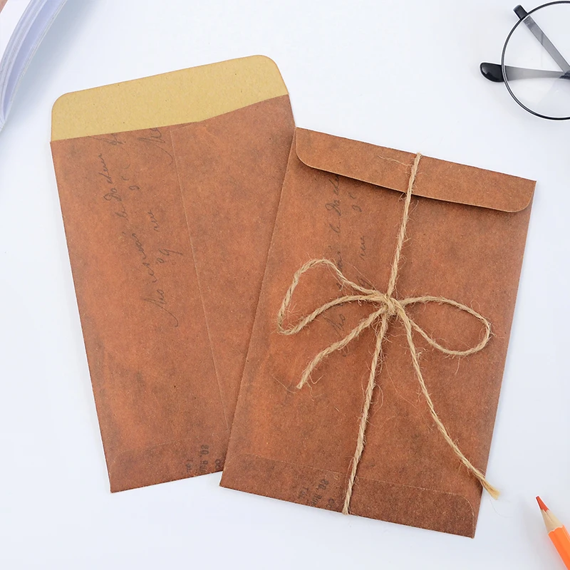 Resignación comprador dramático Sobres de papel Kraft Vintage para invitaciones, estilo europeo para  tarjetas, álbum de recortes, regalo, envío gratis, 10 unids/lote _ -  AliExpress Mobile