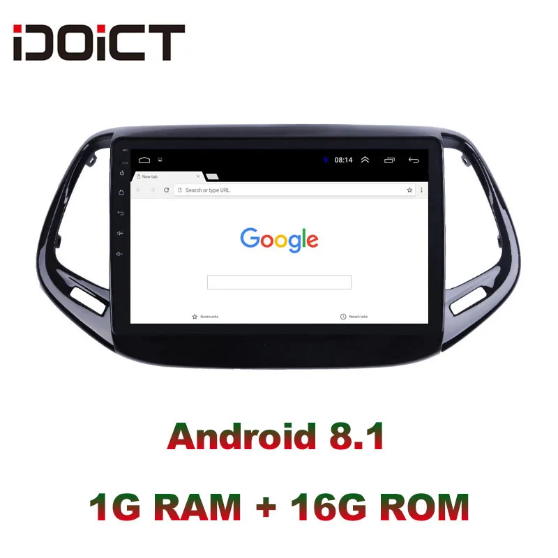 Clearance VenusSR Android 8.1 2.5D car dvd For JEEP Compass Patriot  Radio 2017 multimedia  GPS Radio stereo gps navigation 2