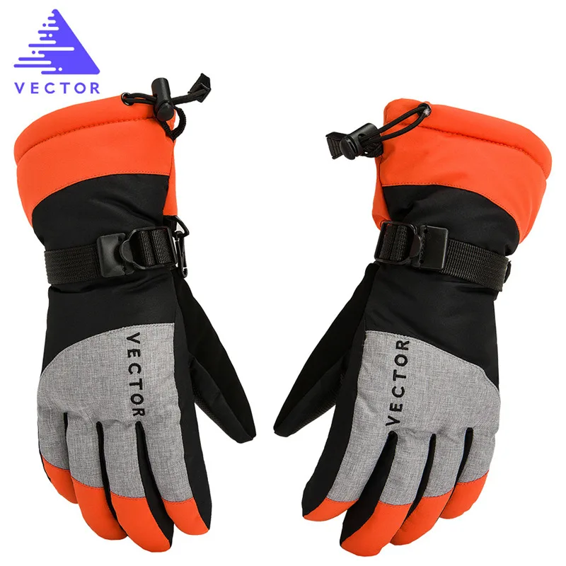 Женские детские лыжные перчатки, перчатки для сноуборда, мотоциклетные зимние лыжные перчатки для альпинизма, велосипедные перчатки, водонепроницаемые зимние варежки - Цвет: Women 12