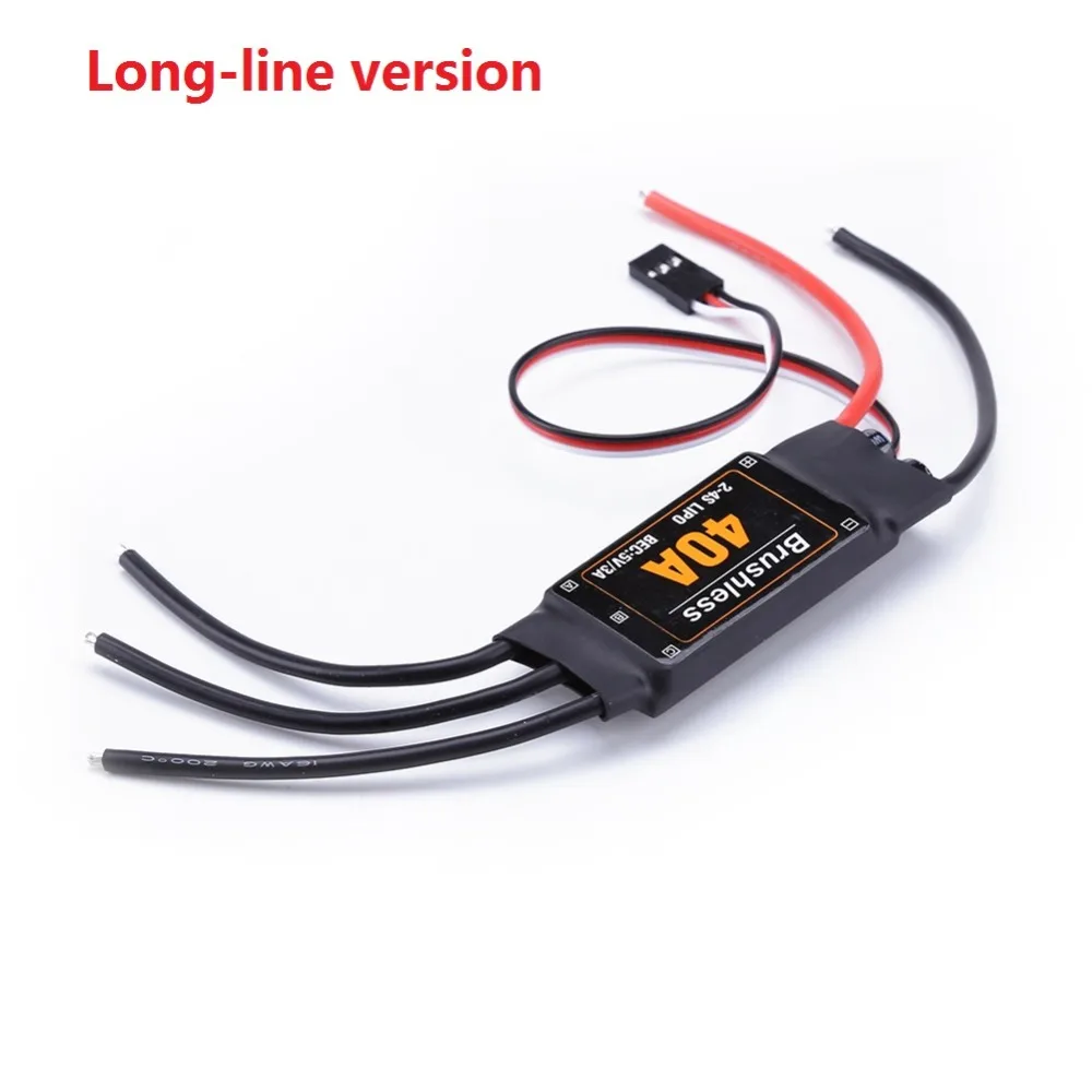 

2 ~ 12 шт. 40A ESC контроллер скорости с UBEC для RC FPV Квадрокоптер RC Самолеты Вертолеты 40A бесщеточный ESC горячие новые продукты