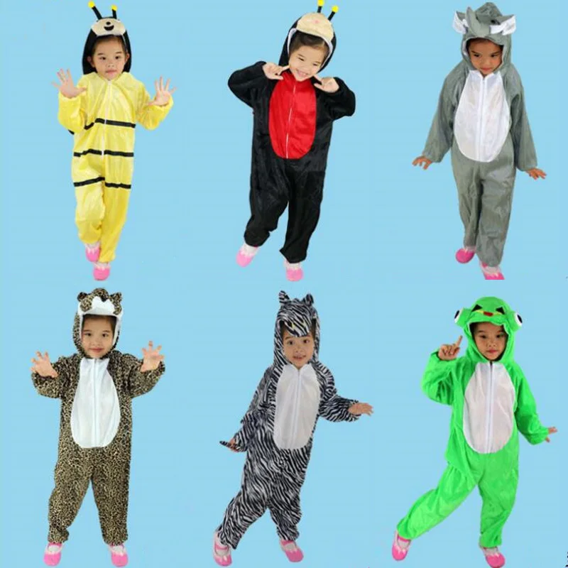 Boy Girl Animal Cosplay Costume Lion Tiger Milk Jumpsuits Kids Stage Performance Costumes Masquerade Party Purim Christmas Boy Girl Animal Cosplay Costume Lion Tiger Milk Jumpsuits Kids Stage Performance Costumes Masquerade Party Purim Christmas