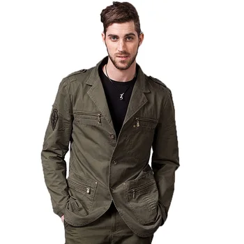 casaco estilo militar masculino