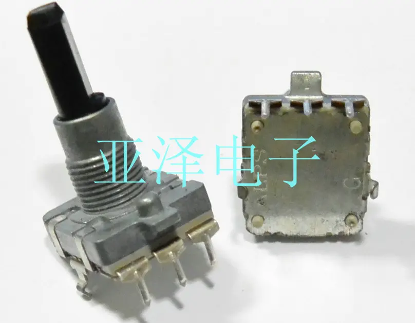 

2PCS/LOT ALPS Alps EC16 encoder 24 positioning number 24 pulse digital potentiometer shaft length 25MM