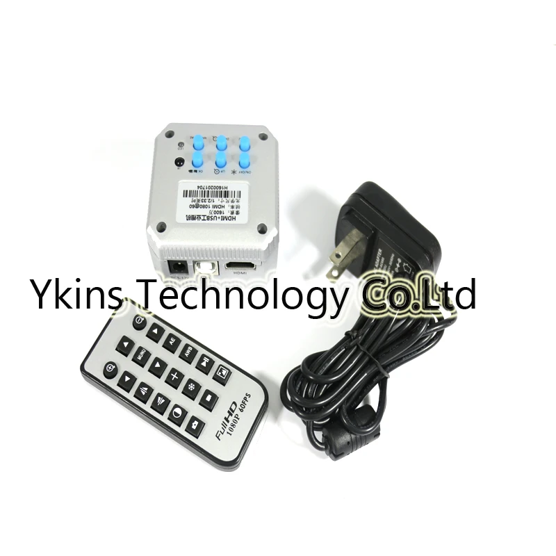 

16MP Full HD 1080P 60FPS HDMI USB TF Card Output Industry C-Mount Microscope Video Camera + Remote Control