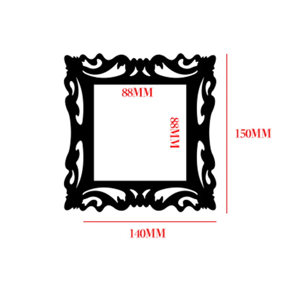 Акриловый переключатель гнездо защитная Фреска зеркальные наклейки на стену как гостиная спальня декоративная наклейка