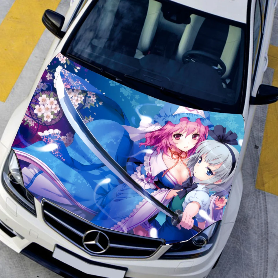 Jepang Kartun Anime Touhou Project Youmu Konpaku Kap Mobil Penutup