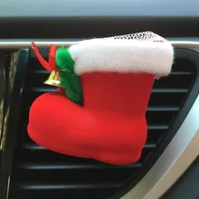 Автомобильный Кондиционер, украшение для рождественских ботинок, зажим для автомобиля, освежитель воздуха на выходе, духи, кроме запаха, бальзам XCZ705