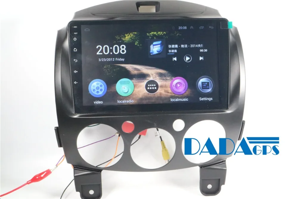 Perfect Android 6.0 System 2GB RAM Car Radio GPS Navigation Bluetooth Headunit For Mazda2 2007-2014 no DVD Player Multimedia Vehicle MP4 7