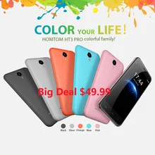 2016 New HOMTOM HT3 Pro 5.0" 1280*720 Smartphone Android 5.1 MTK6735P Quad Core 2GB+16GB 5MP 13MP 3000mAh Dual SIM Mobile Phone(China (Mainland))